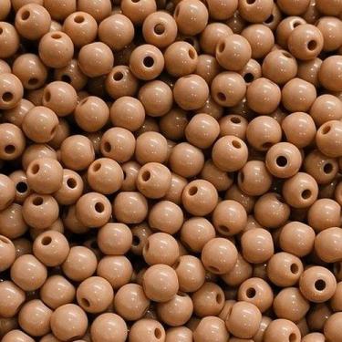 Imagem de BOLINHA DE RESINA Nº 06 (20 G) - LADEIRA BIJUTERIAS, Marrom claro