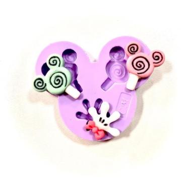 Imagem de F1341 molde de silicone ratinhos confeitaria biscuit - confeitaria dos