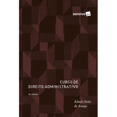 Imagem de Livro - Curso de Direito Administrativo - 8ª Edição 2018