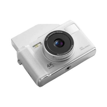 Imagem de Câmera Digital Portátil Ultrafina E Leve Para Estudantes Com 4K HD, 50