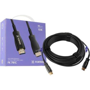 Imagem de Cabo HDMI Fibra Óptica 4k FK 781C 10m Fortrek