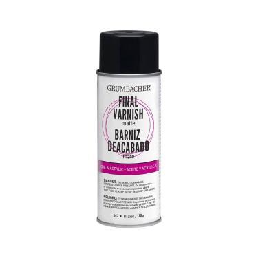 Imagem de Verniz Grumbacher 542 Picture Matte para óleo e acrílico 330 ml