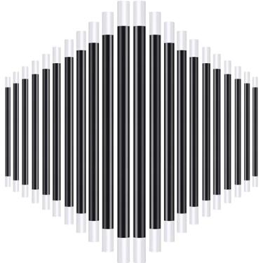 Imagem de Gejoy 66 Pcs 10 Inches Plastic Magic Wand Black and White Spell Casting Magic Stick Magician Wand for Witch Magician Costume, Halloween Party Favors, Birthday Games Kit