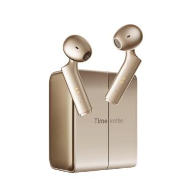 Imagem de Timekettle Fones de ouvido de tradução W4, para negócios e relacionamentos globais, sensor de impressão de voz para voz clara em ruído, correção automática de IA, privacidade protegida com GDPR