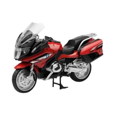 Imagem de Modelo De Motocicleta BMW R1250RT Em Escala 1:12, Brinquedo De Metal F