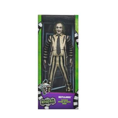 Imagem de NECA - Beetlejuice - 1/4 Scale Figure - Striped Suit Beetlejuice with sound