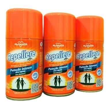 Imagem de MyHealth Repellere, Repelente Spray com Proteção Intensiva, 150ml/100g, 3 Unidades