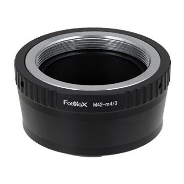 Imagem de Adaptador de montagem de lente Fotodiox, lente M42 (parafuso de rosca 42 mm x 1) para câmeras Micro 4/3 Olympus PEN e Panasonic Lumix