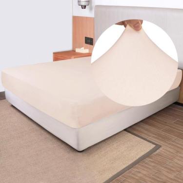 Imagem de Lençol com elástico N&Y HOME 4-Way Stretch Jersey Knit Queen Size