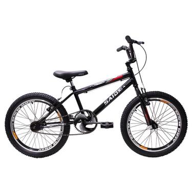 Imagem de Bicicleta Aro 20 Bike Bmx Cross Freestyle Infantil Saidx Preto