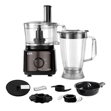 Imagem de Processador De Alimentos 7 Em 1 Com Duas Velocidades Titanium EPS01T Eos B170841 110V