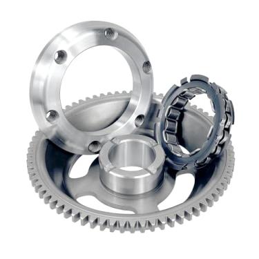 Imagem de Conjunto de engrenagem de rolamento unidirecional da embreagem de arranque adequado para Yamaha TTR250 TT-R250 1999-2006/XT250 Tricker 250/YFM250 Raptor 250 2008-2013/TT250R Raid 1993-2004/Serow 250