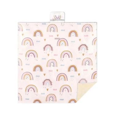 Imagem de Tapete De Atividades Dobrável Antiderrapante E Impermeável Para Bebês,