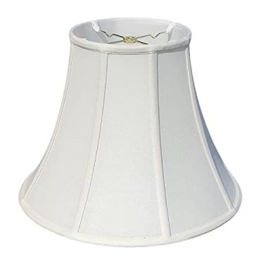 Imagem de Royal Designs, Inc. Abajur básico BSO-704-16LNEG True Bell, 20 x 40 x 32 cm, casca de ovo de linho