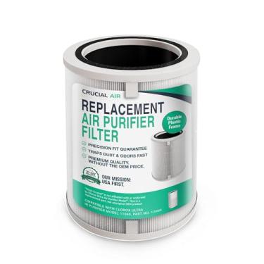 Imagem de Think Crucial Filtro HEPA de substituição compatível com purificador de ar Clorox Ultra modelo 11060, peça nº 12060, purificação de ar de alta eficiência para ar mais limpo, fácil instalação (pacote