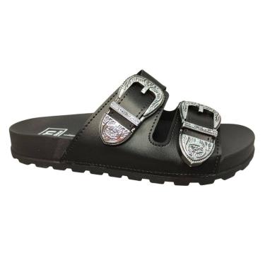 Imagem de Chinelo Feminino Moleca Fivela Napa Papete 5436.402