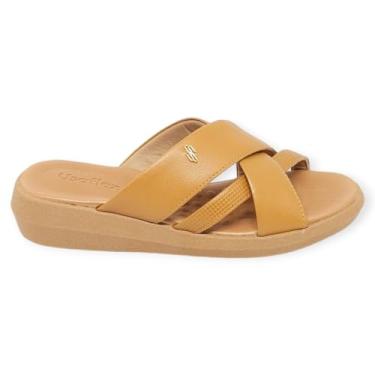 Imagem de Tamanco Plataforma Usaflex AI3003 - Tan - 39