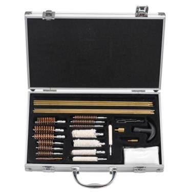 Imagem de Kit Completo para Limpeza de Pistolas, Espingardas e Rifles - Para Diversos Calibres com Maleta Conjunto de Limpeza e Manuntenção de Armas