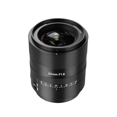 Imagem de 7artisans Lente de quadro completo com flash automático F1.8 de 24 mm para câmeras Sony E-Mount A7 A7II A7III A7R A7RIII A7RIV