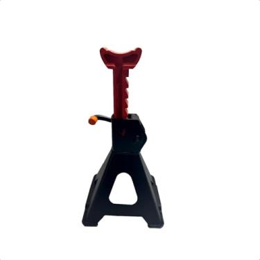 Imagem de Cavalete Automotivo Ajustável 2 Toneladas 1 Unidade em Aço Reforçado Altura 265–390mm para Carros e Utilitários