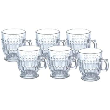 Imagem de Conjunto de Xícaras 6 Peças de Vidro Hauskraft Imperial