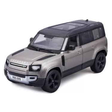 Imagem de Miniatura Carro Suv Land Rover Defender 110 2022 1/24 Cinza Bburago 21