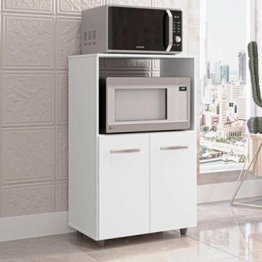 Imagem de Armário Multiuso Tais Cozinha Balcão Para Forno Elétrico Microondas MD