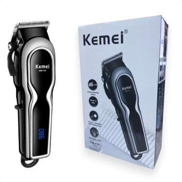 Imagem de Maquina Km-119 Kemei Corte de Cabelo Sem Fio Profissional, KM-119