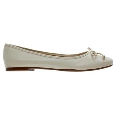 Imagem de Sapatilha Feminina Arezzo A03762 Offwhite-Feminino