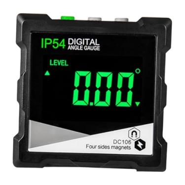 Imagem de Bothyi Acessórios para ferramentas de medição de inclinômetro digital, medidor de ângulo digital à prova d'água, nível eletrônico para máquinas de, Verde