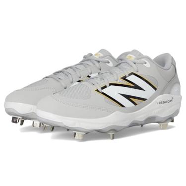 Imagem de New Balance Fresh Foam X 3000 V7 Tênis de beisebol masculino, Raincloud/Branco, 12