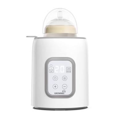 Imagem de Aquecedor de Mamadeira 5 em 1, Aquece e Esteriliza, Tela LCD, GROWNSY N 1 T, Branco