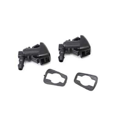 Imagem de SCurti Bocais de lavagem de para-brisa para F/ord Edge 2007-2010 bocal de lavadora de limpador de para-brisa dianteiro de carro 2 peças de carro