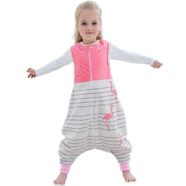 Imagem de Saco de dormir MICHLEY Toddler com pés sem mangas 1-3T rosa