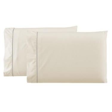 Imagem de Jogo de Cama Lençol Queen 3 Peças 100% Algodão Percal 200 Fios - gaby 