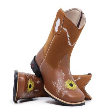 Imagem de Bota Infantil Feminina Texana Menina Boiadeira - Nane Ramon Boots, Beg