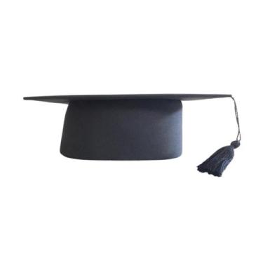 Imagem de Capelo para Formatura Colação de Grau - Debora Becas, Unico, Preto