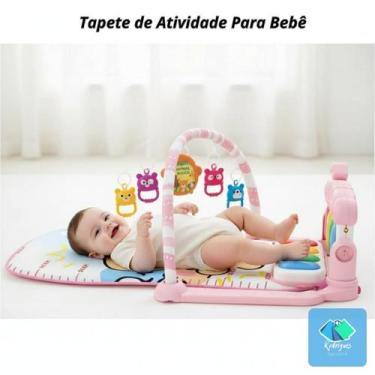Imagem de Tapete de Atividades Musical com Piano Interativo para Bebês - DDG Toy