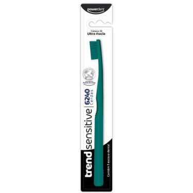 Imagem de Escova de Dentes Trend Sensitive PowerDent  Cerdas Extra Macias, Confo