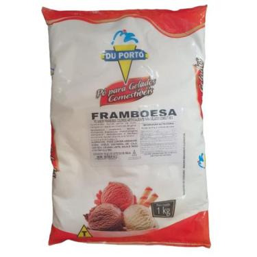 Imagem de Base Pó Saborizante Preparo Sorvete Diversos Sabores 1kg - Du Porto, F