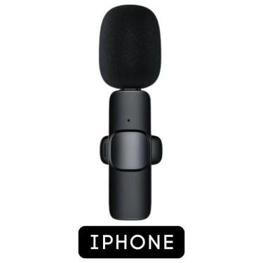 Imagem de Microfone Lapela Sem Fio Para Iphone E Ipad Qualidade Profissional