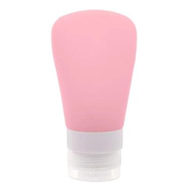 Imagem de Frasco Para Viagem de Silicone 60 ml Rosa - Quanhe