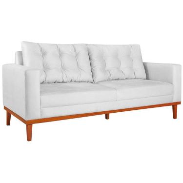 Imagem de Sofá 2 Lugares Dubai Suede - Amarena Móveis Cor Branco