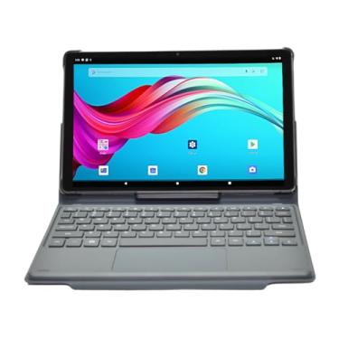 Imagem de Tablet A1083 Android 13 Octa Core com tela sensível ao toque POGO dentro: capa de teclado incluída