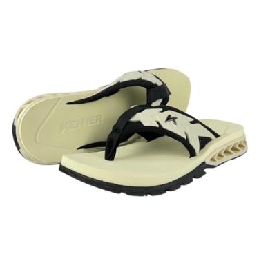 Imagem de Chinelo Sandália Kenner Rakka Ultra Force Baunilha e Preto