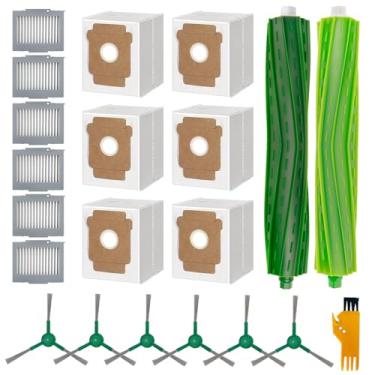 Imagem de Acessórios para aspirador de pó iRobot Roomba Max 705 Vac, Plus 504 Vac Robot Vacuum, 1 escova principal, 6 filtros, 6 escovas laterais, 6 sacos de pó, substituição máxima 705 vac 20 peças
