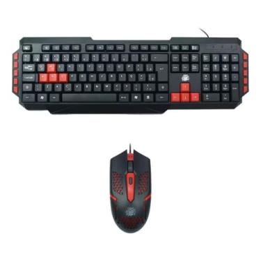 Imagem de Kit Gamer Teclado e Mouse USB LED RGB Start 2.0 – Ergonômico e Silencioso para PC e Notebook