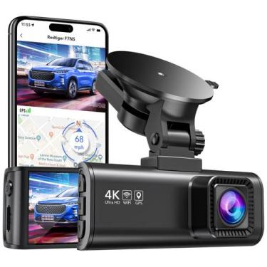 Imagem de Câmera frontal de carro Dash Cam REDTIGER F7NS 4K UHD 2160P com GPS Wi