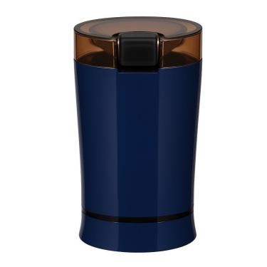 Imagem de Moedor Triturador Doméstico Portátil Alimentos Secos Lâmina Inox Café Especiarias Luxo 110V Azul