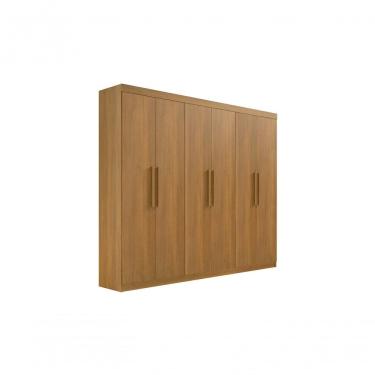 Imagem de Guarda Roupa Casal 6 Portas Sem Pés Leblon D' Doro Cinamomo